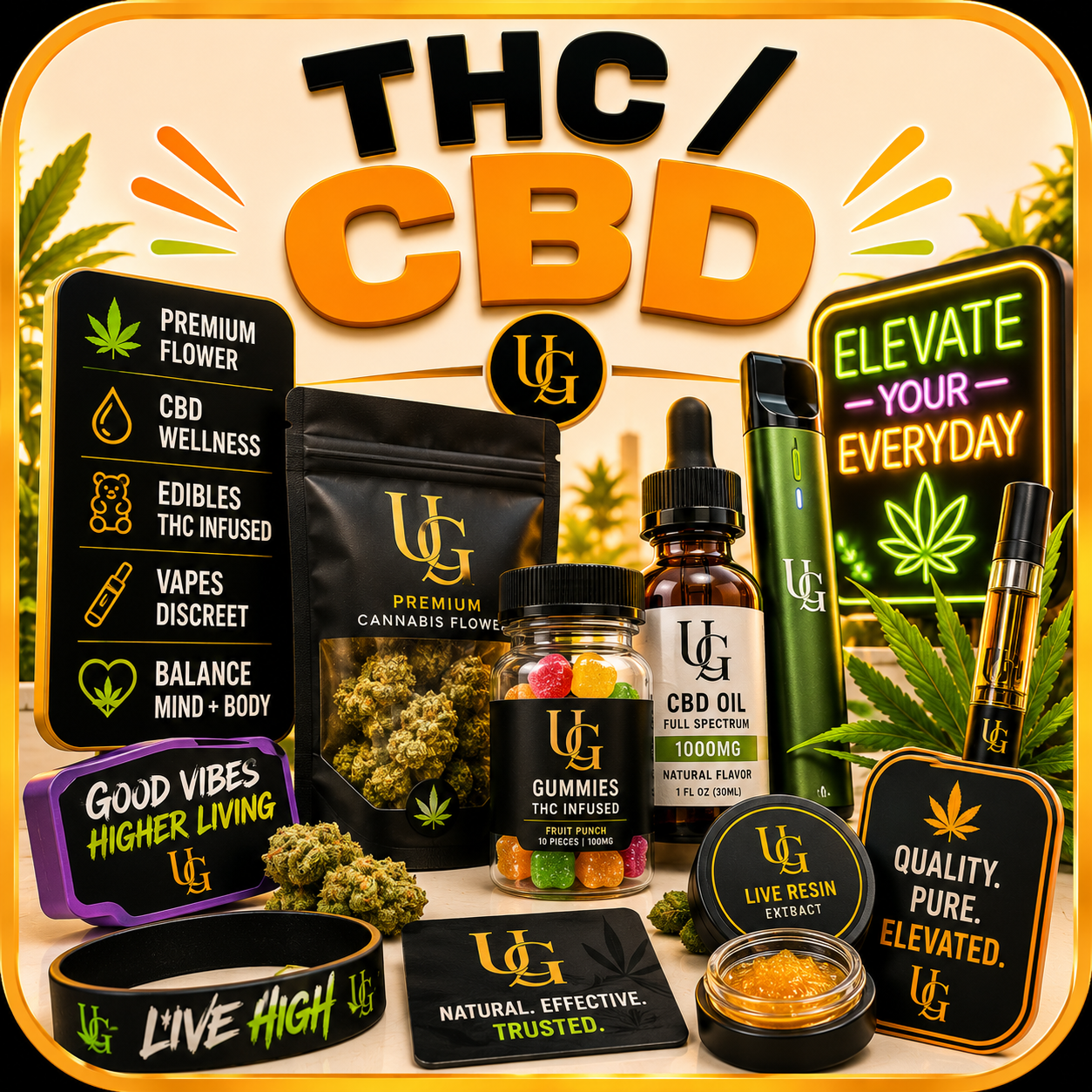 THC/CBD